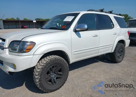 2007 Toyota Sequoia Limited V8 from USA, damaged, VIN 5TDBT48A07S288341